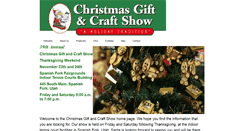 Desktop Screenshot of christmascraftshows.com